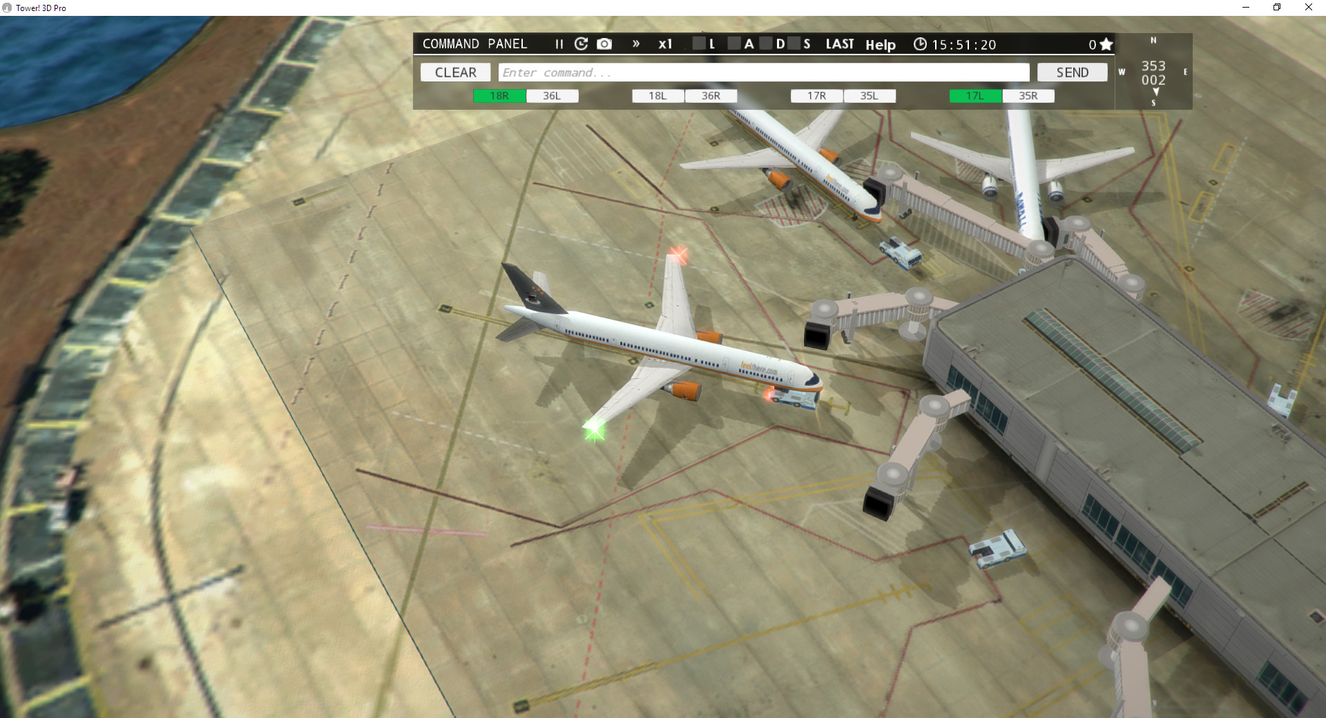 Tower!3D Pro: KMCO Airport