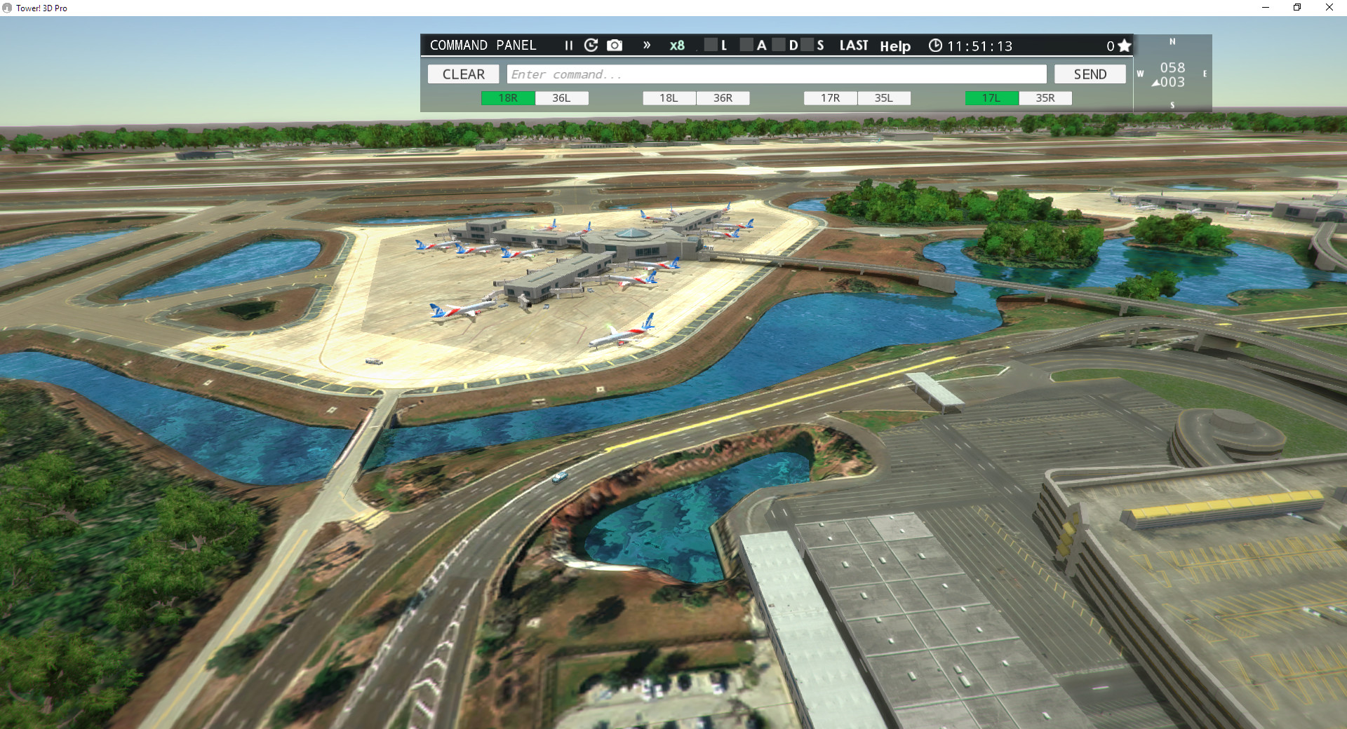 Tower!3D Pro: KMCO Airport