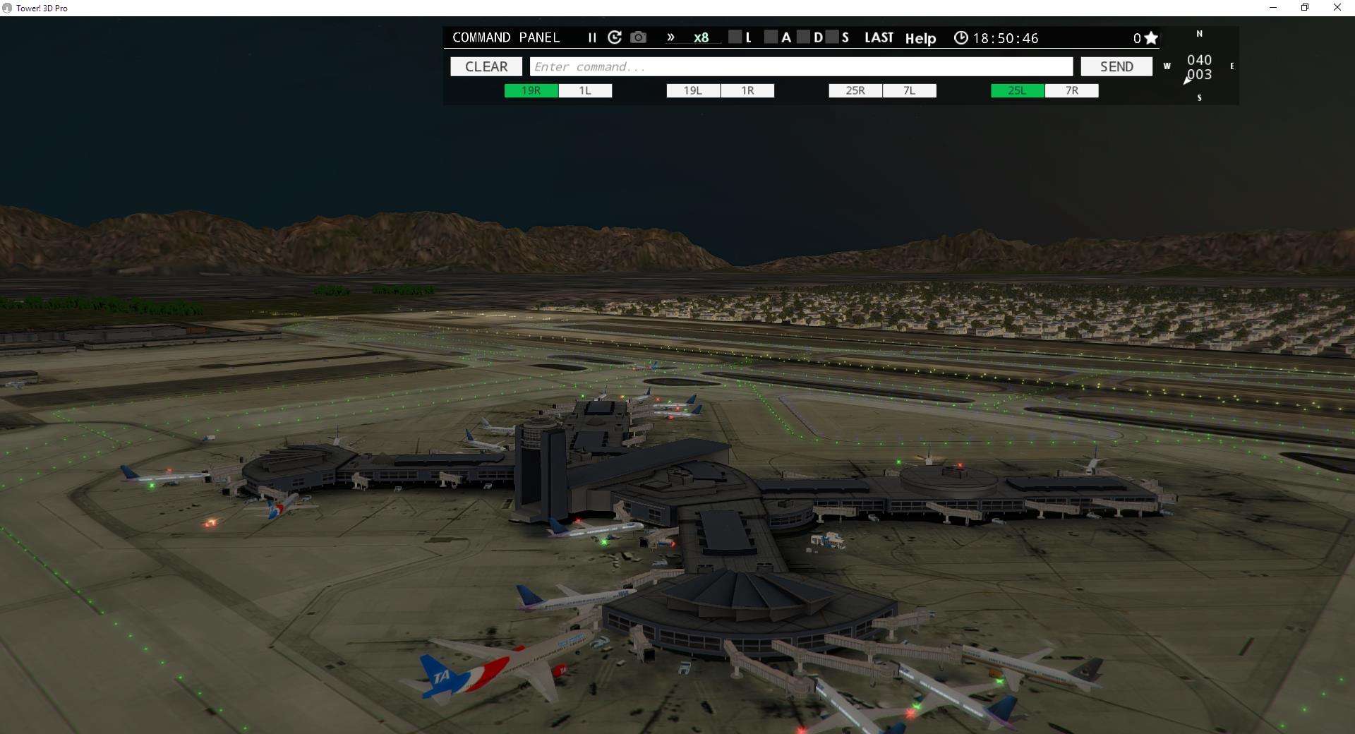 Tower!3D Pro: KLAS Airport