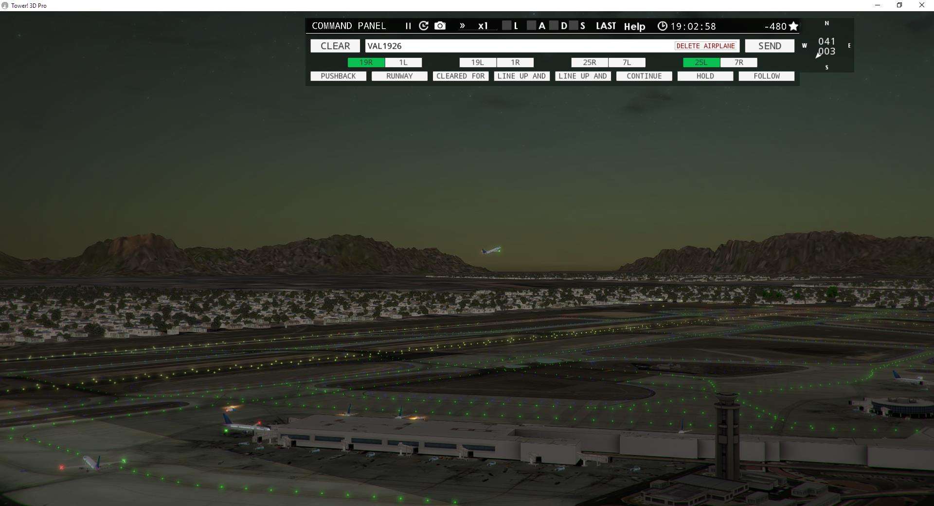 Tower!3D Pro: KLAS Airport