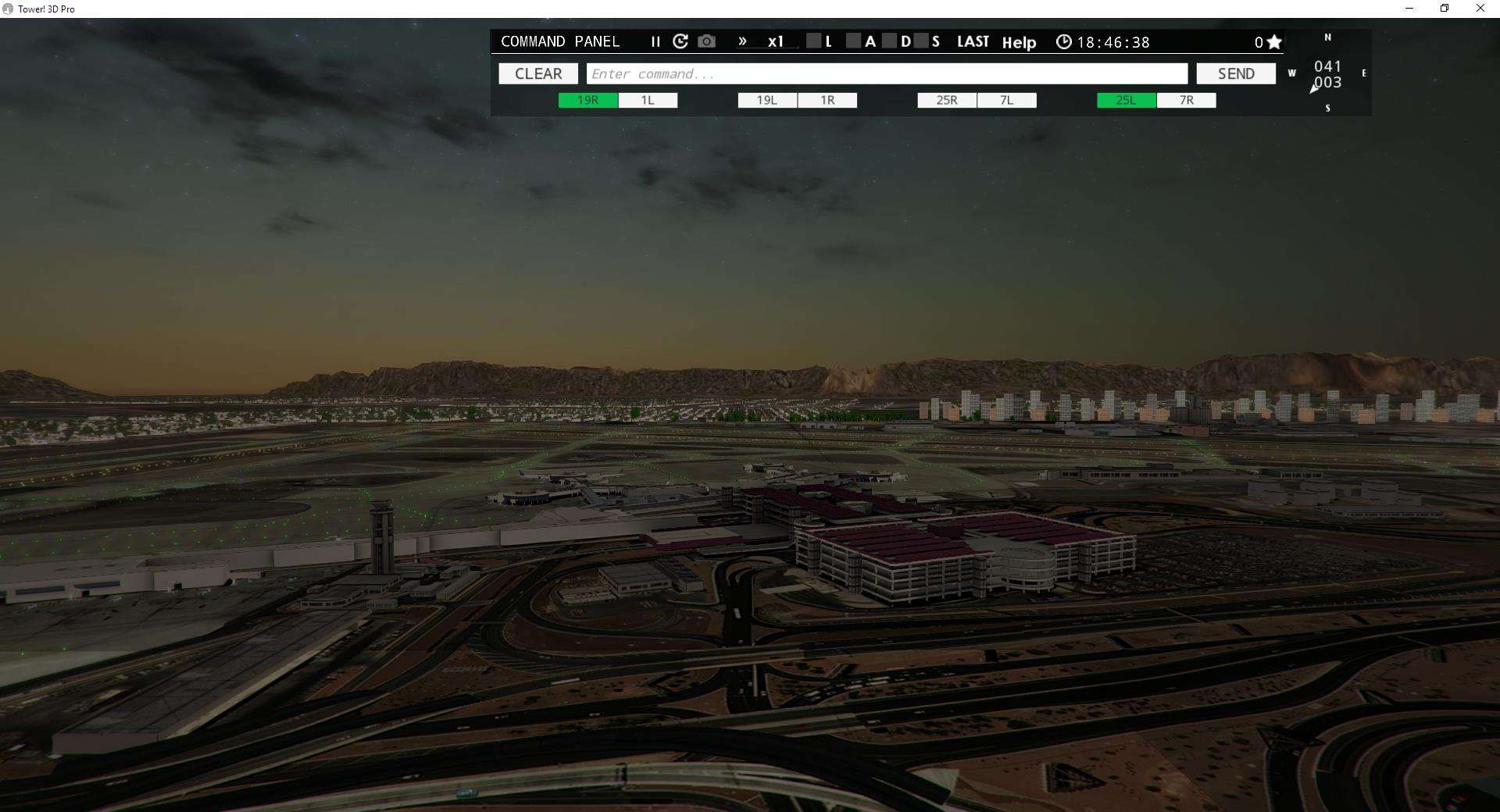 Tower!3D Pro: KLAS Airport