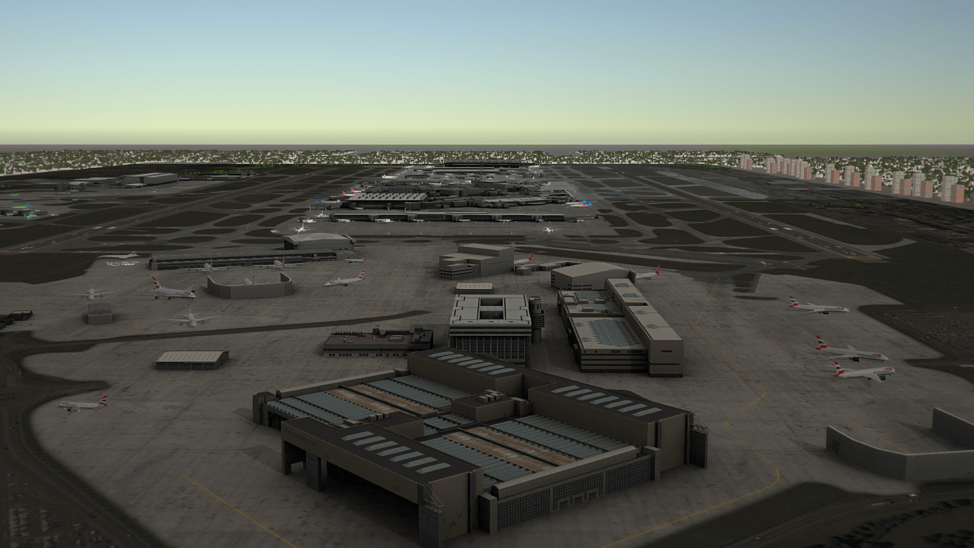 Tower!3D Pro: EGLL Airport