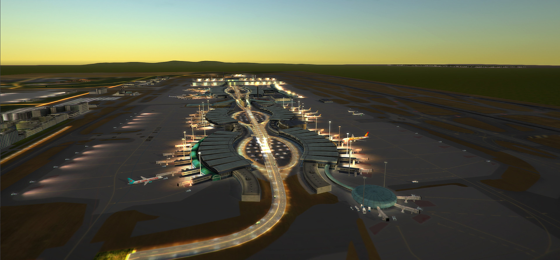 Tower!3D Pro: LFPG Airport