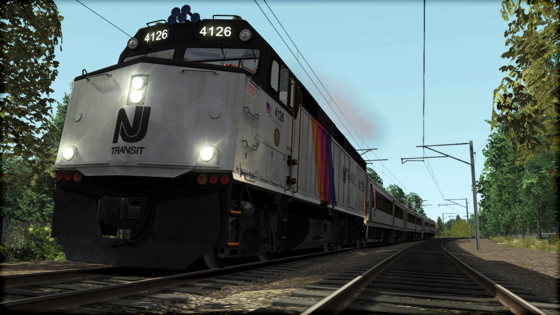 Train Simulator 2021: NJ TRANSIT F40PH -2CAT Loco