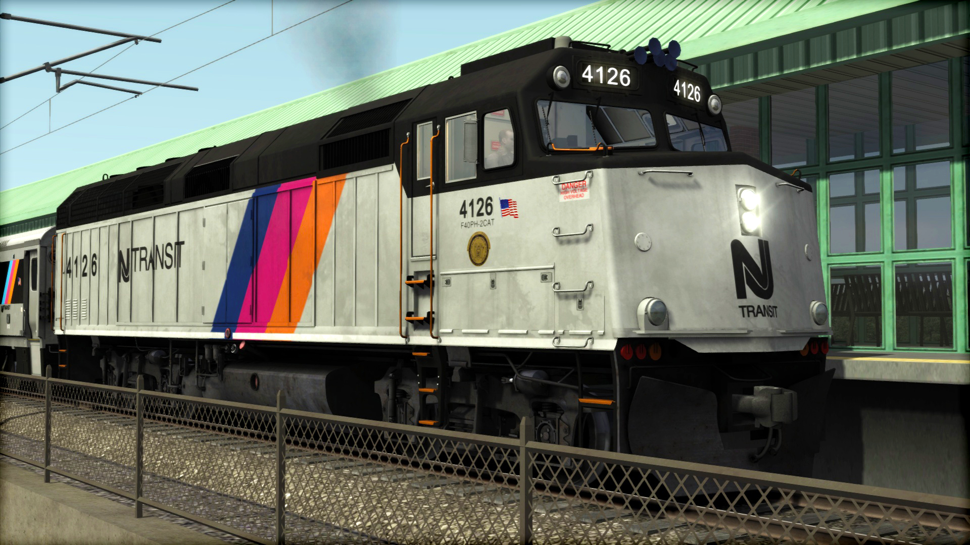 Train Simulator 2021: NJ TRANSIT F40PH -2CAT Loco