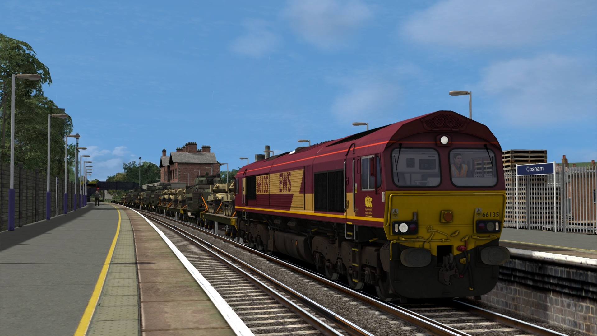 Train Simulator: UK Military Wagon Pack