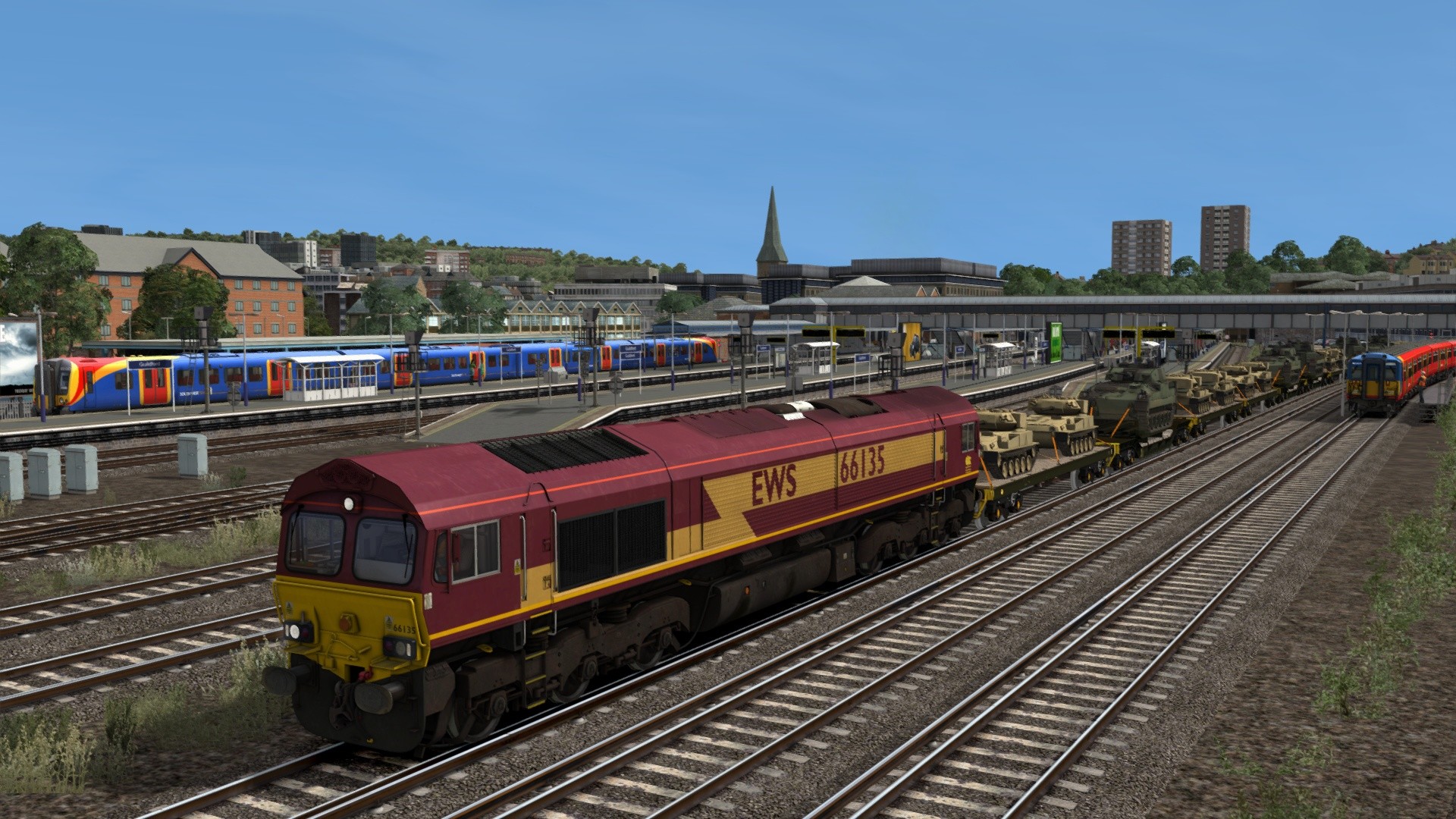 Train Simulator: UK Military Wagon Pack
