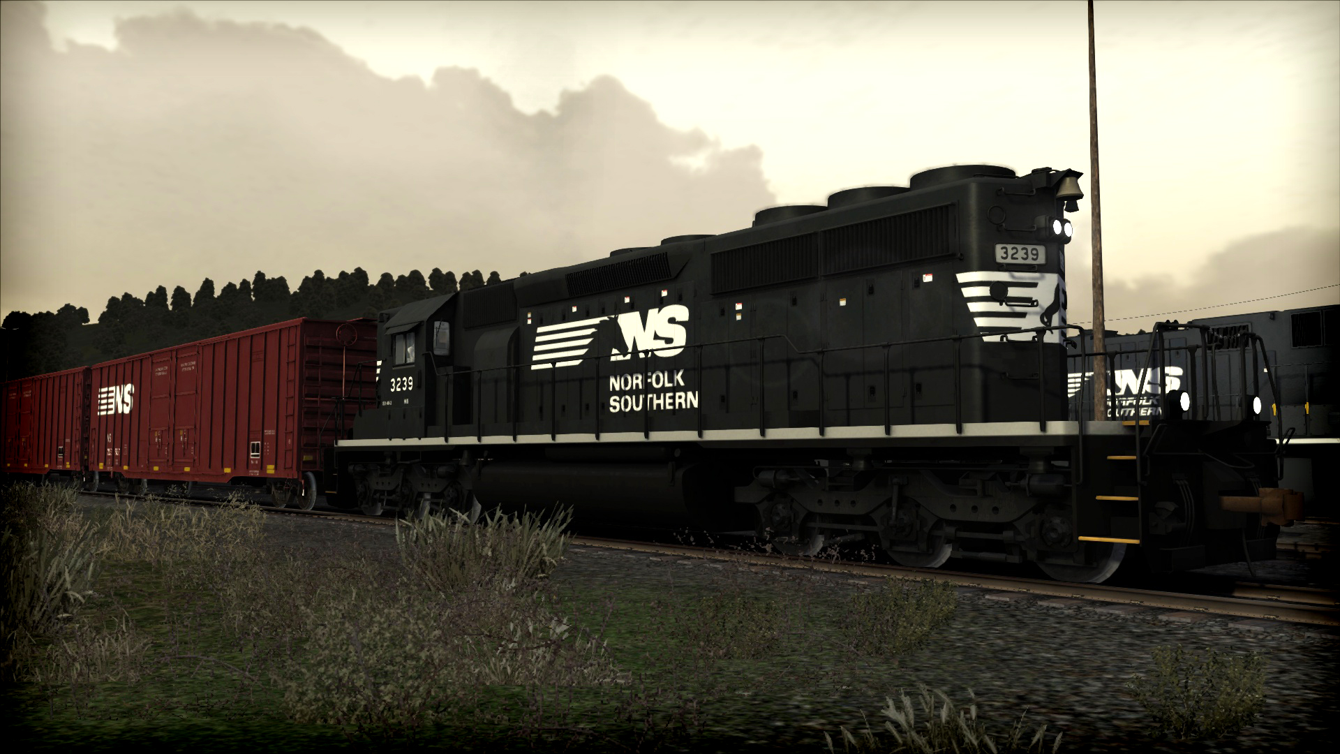 Train Simulator 2021: Norfolk Southern SD40-2 High Nose Long Hood Forward Loco