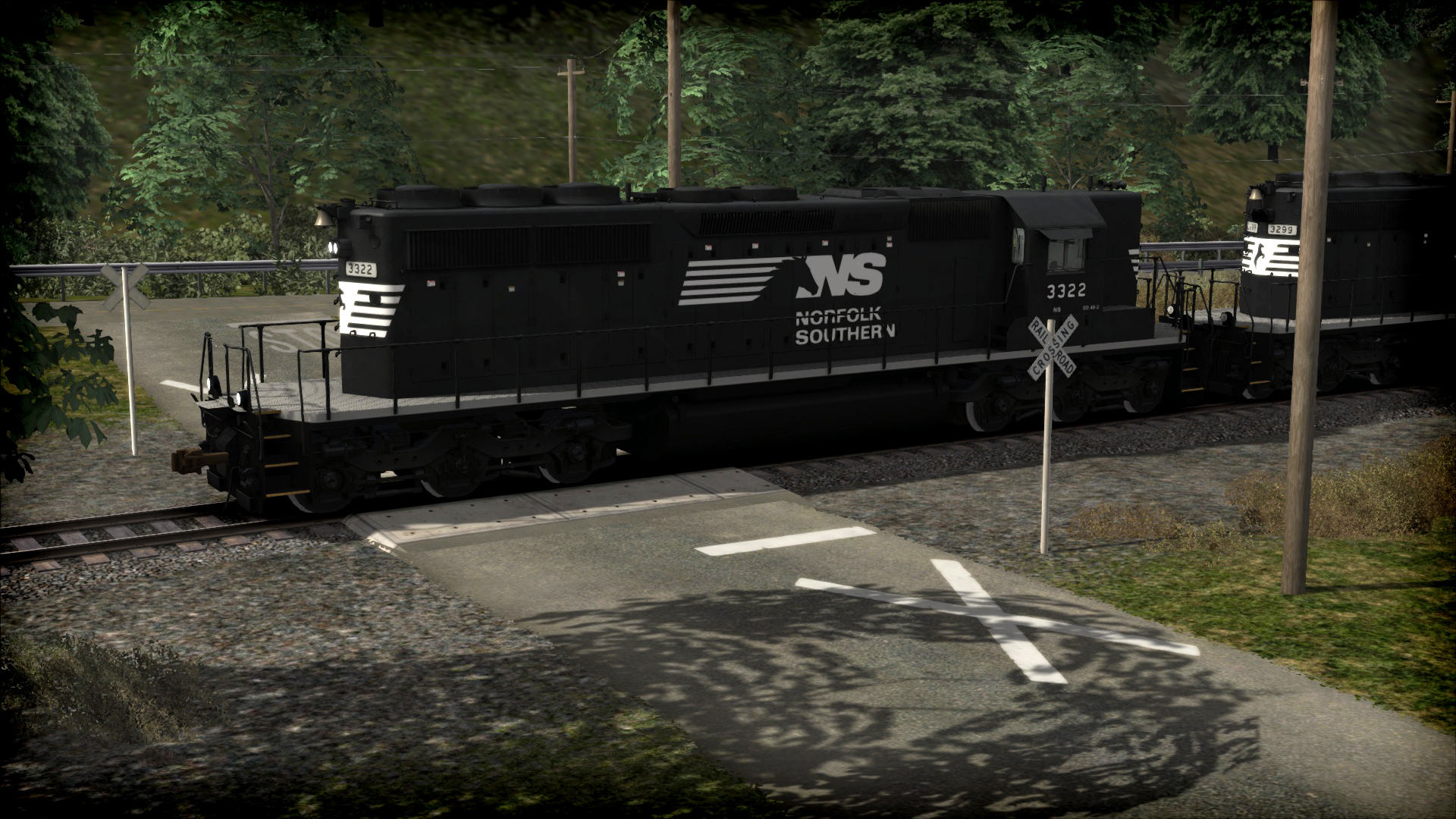 Train Simulator 2021: Norfolk Southern SD40-2 High Nose Long Hood Forward Loco