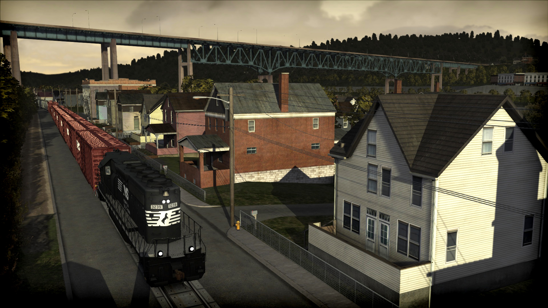 Train Simulator 2021: Norfolk Southern SD40-2 High Nose Long Hood Forward Loco