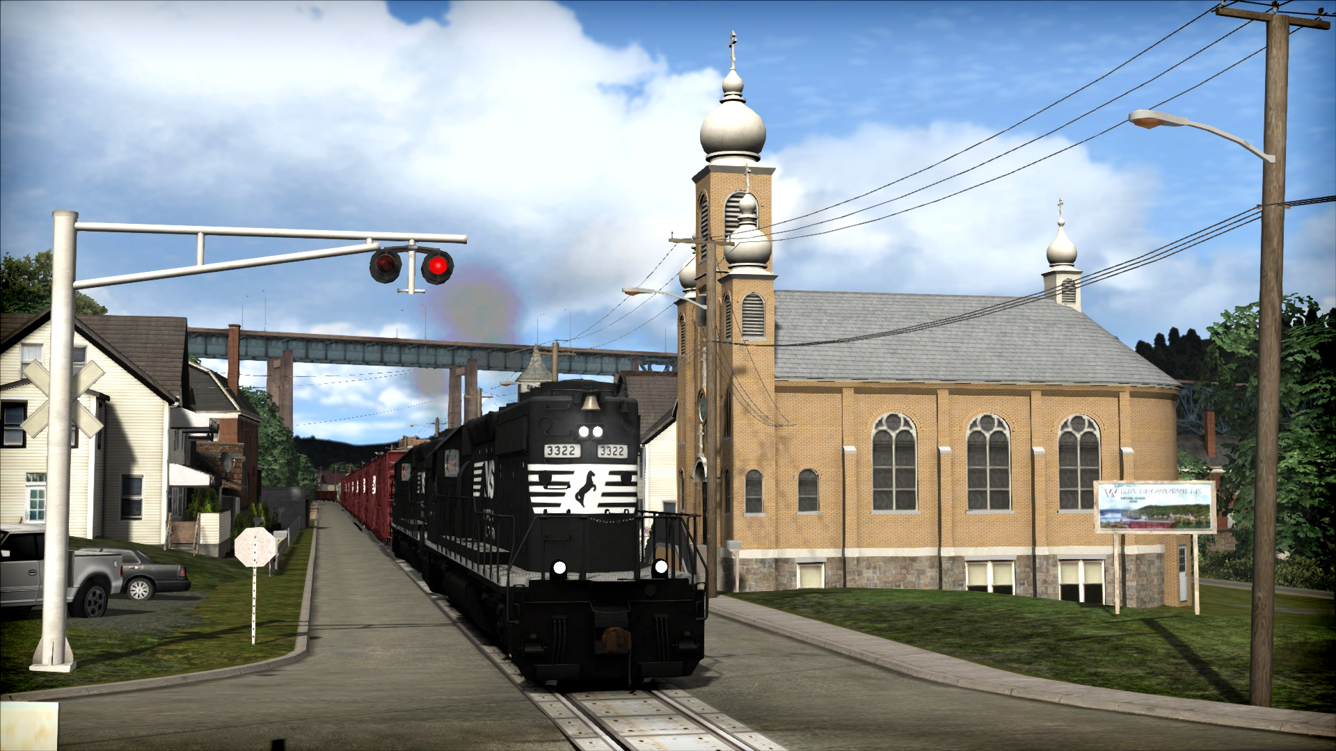 Train Simulator 2021: Norfolk Southern SD40-2 High Nose Long Hood Forward Loco