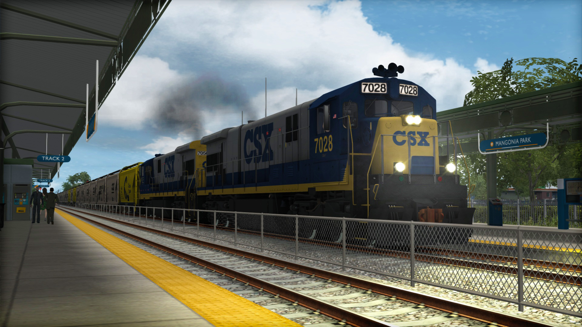Train Simulator 2021: CSX C30-7 Loco