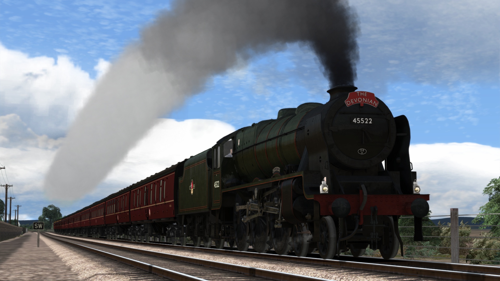 Train Simulator 2021: LMS Rebuilt Patriot Class Steam Loco