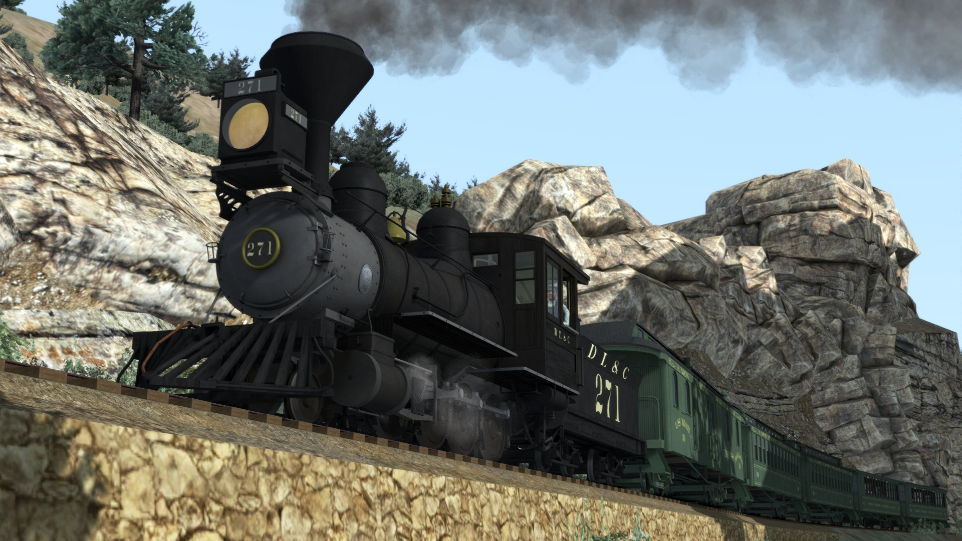 Train Simulator 2021: Clear Creek Old Timer Rolling Stock Pack