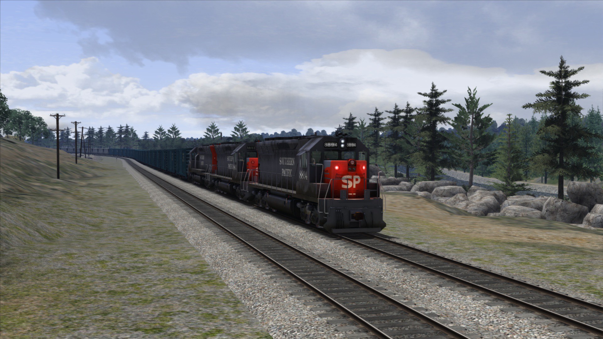 Train Simulator 2021: Southern Pacific SD45 Loco