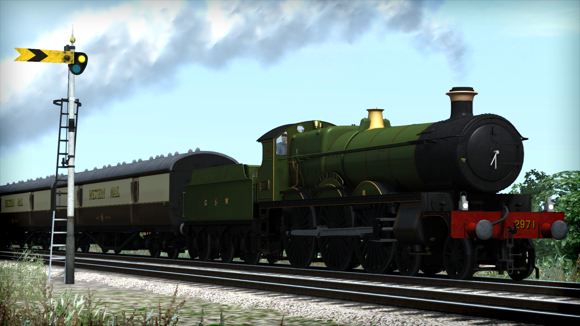 Train Simulator: GWR Saint Class &amp; Travelling Post Office Loco Add-On