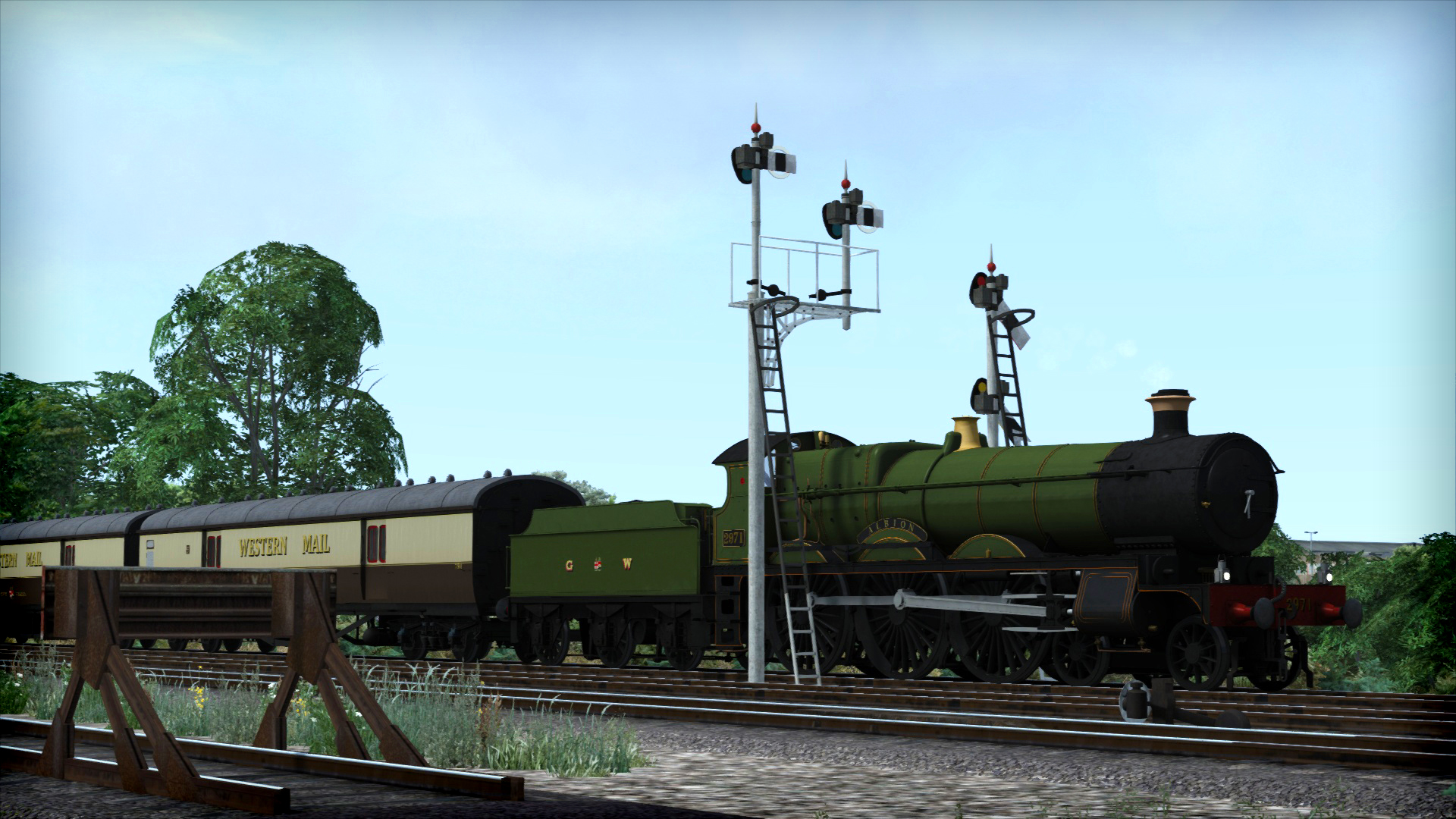 Train Simulator: GWR Saint Class &amp; Travelling Post Office Loco Add-On