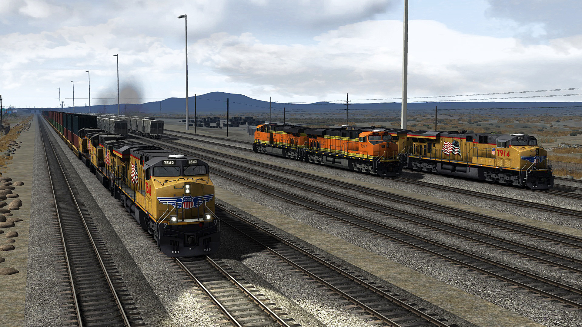 Train Simulator: Tehachapi Pass: Mojave – Bakersfield Route Add-On