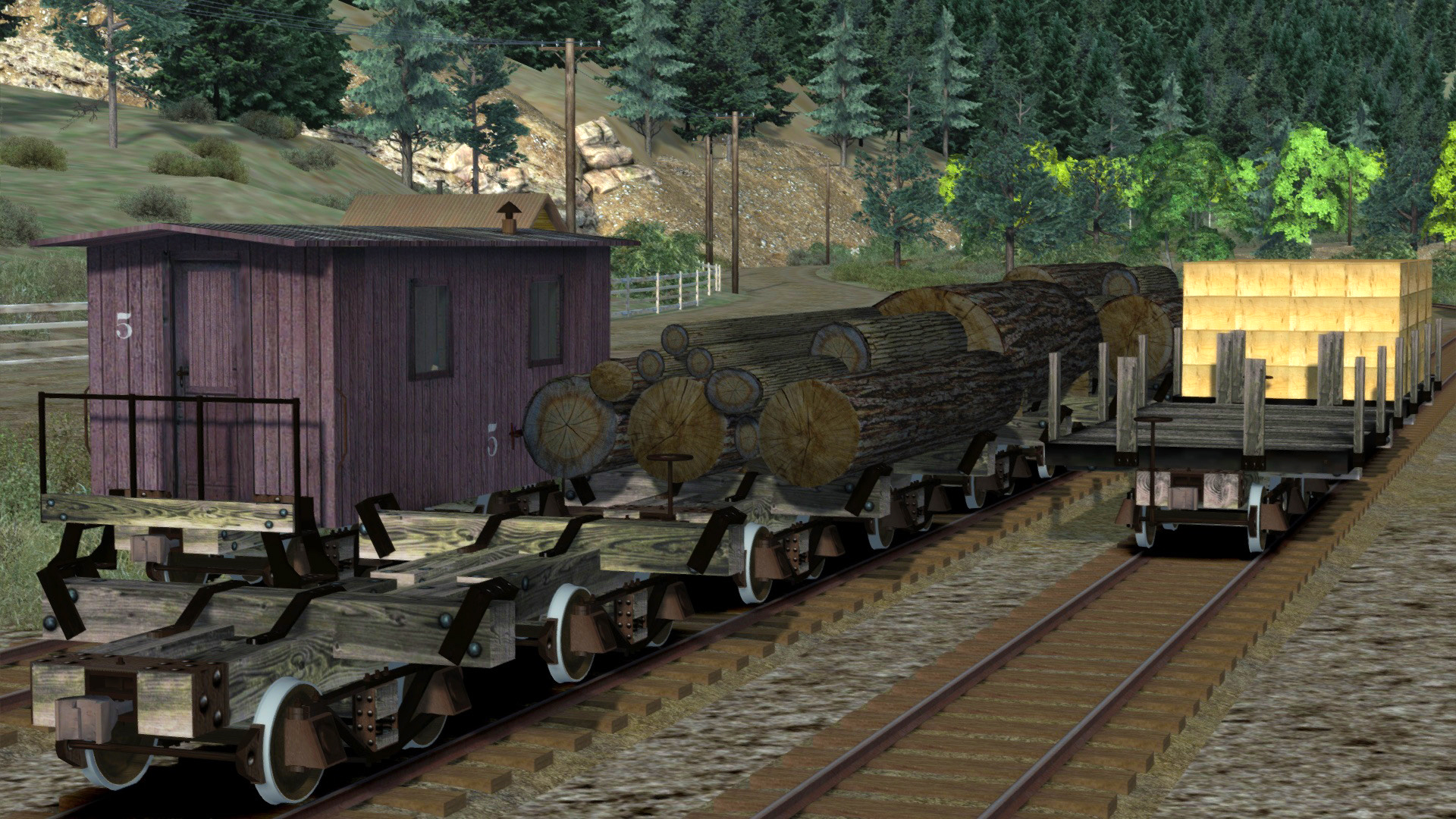 Train Simulator: Clear Creek Log &amp; Lumber Expansion Pack Add-On