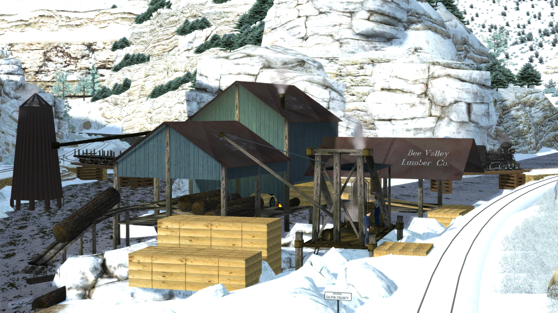 Train Simulator: Clear Creek Log &amp; Lumber Expansion Pack Add-On