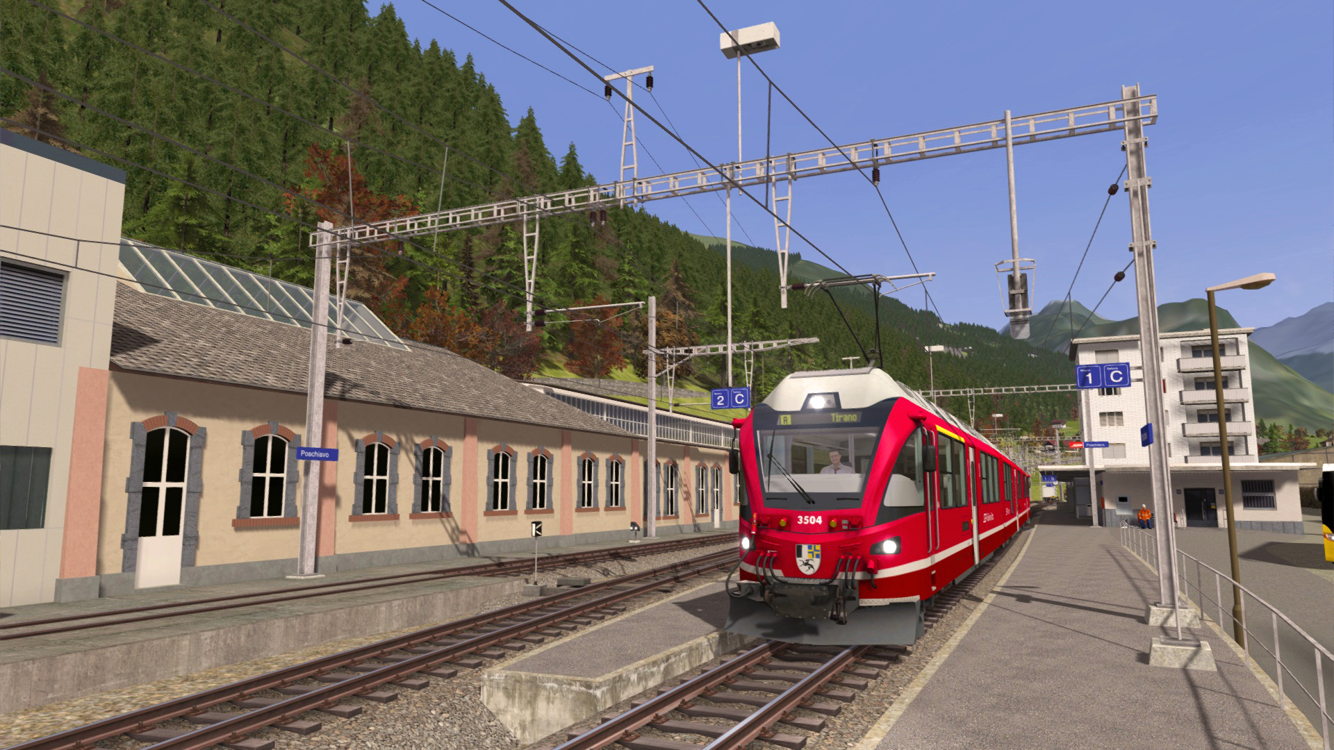 Train Simulator 2021: Bernina Pass – St Moritz: Poschiavo Route