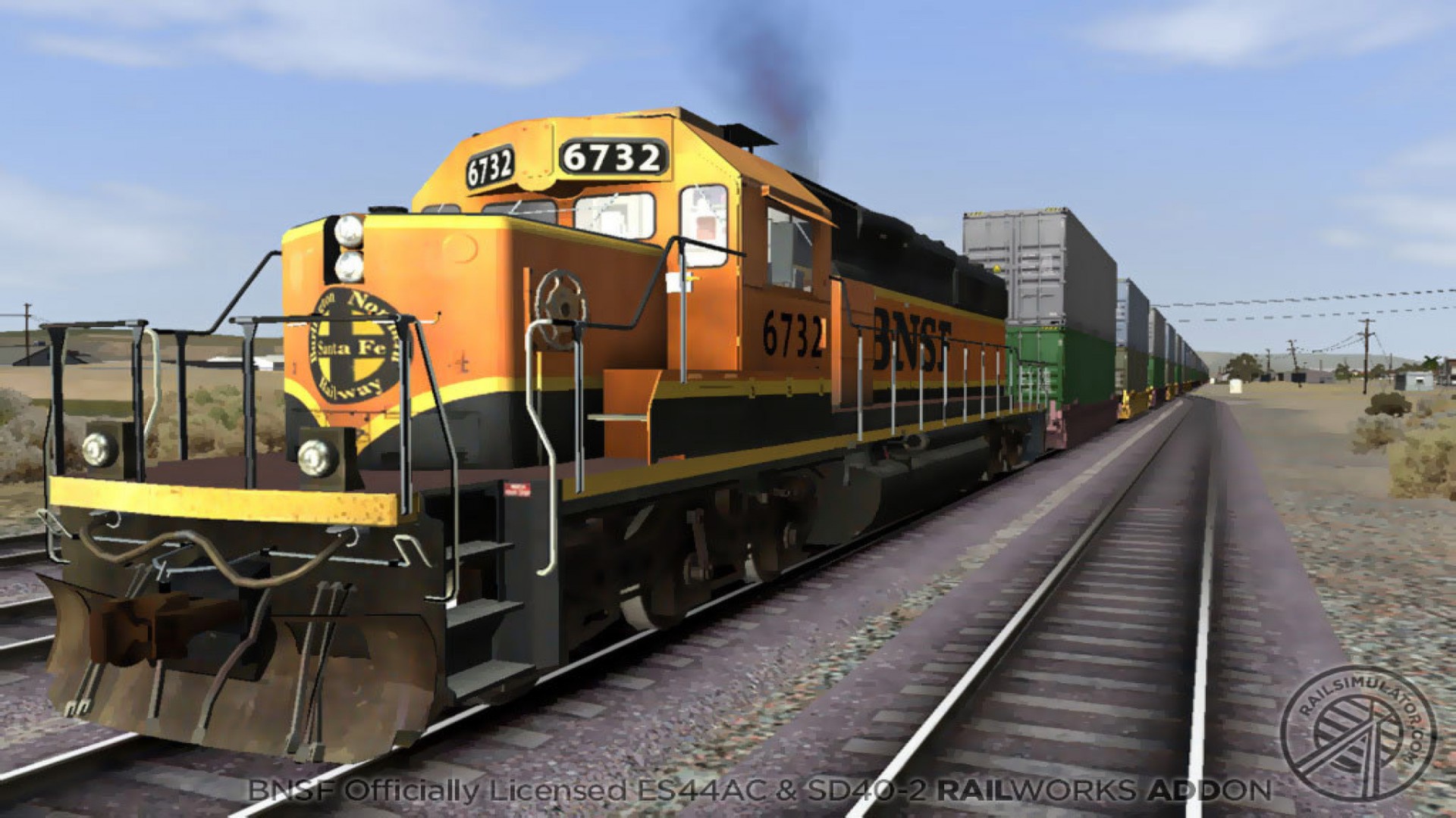 Train Simulator: BNSF ES44AC &amp; SD40-2 Loco Add-On