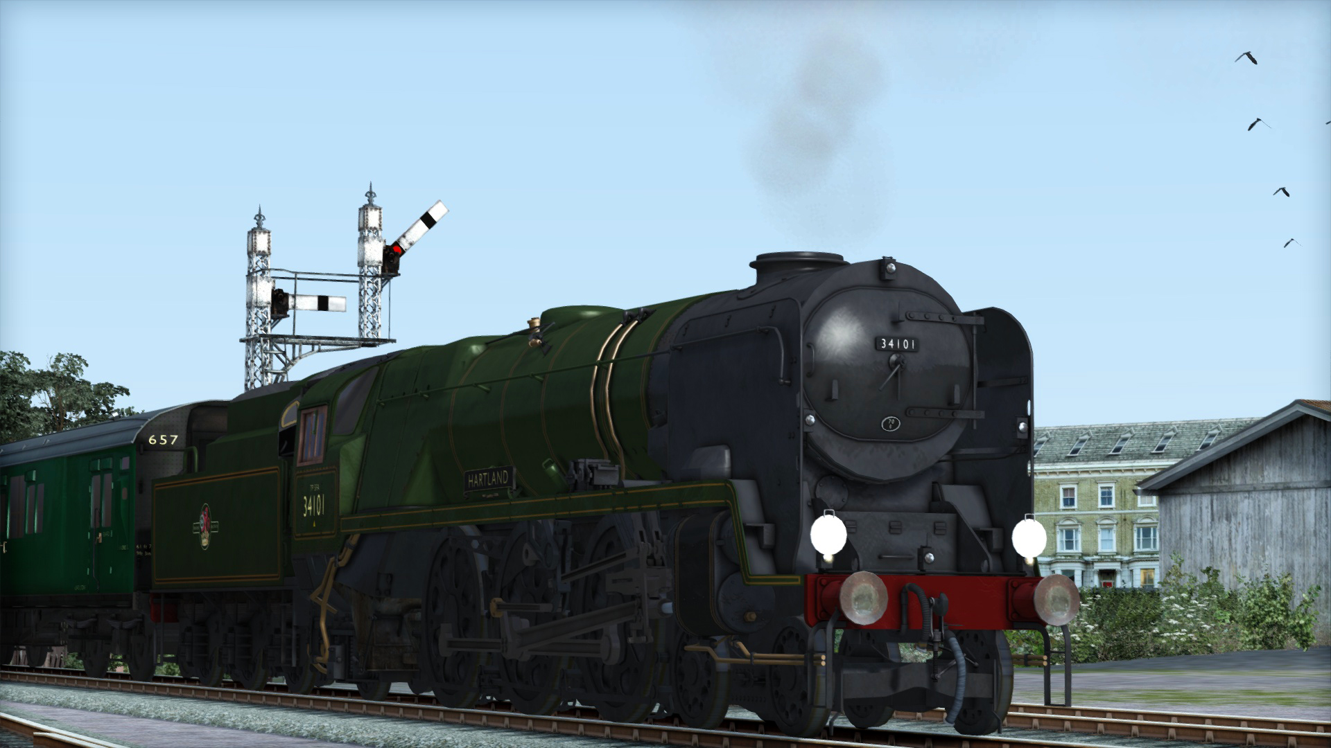 Train Simulator: Rebuilt Bulleid Light Pacific Steam Loco Add-On