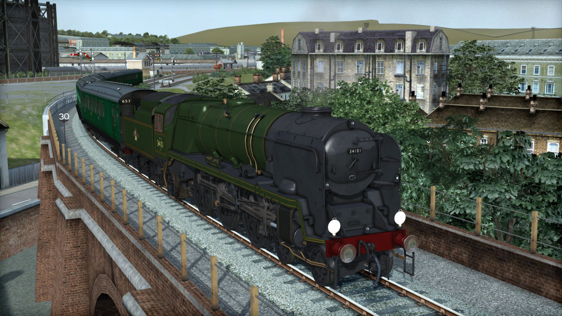 Train Simulator: Rebuilt Bulleid Light Pacific Steam Loco Add-On