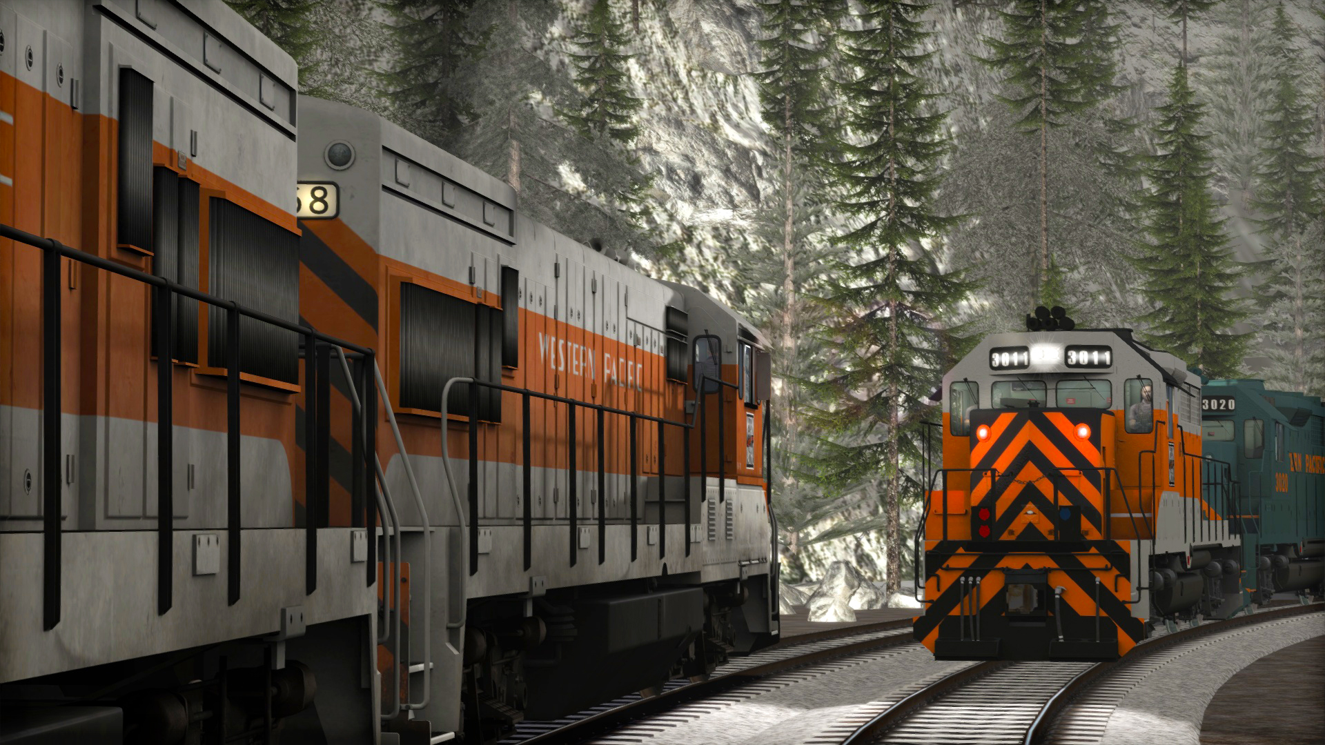 Train Simulator: Western Pacific GP35 Add-On