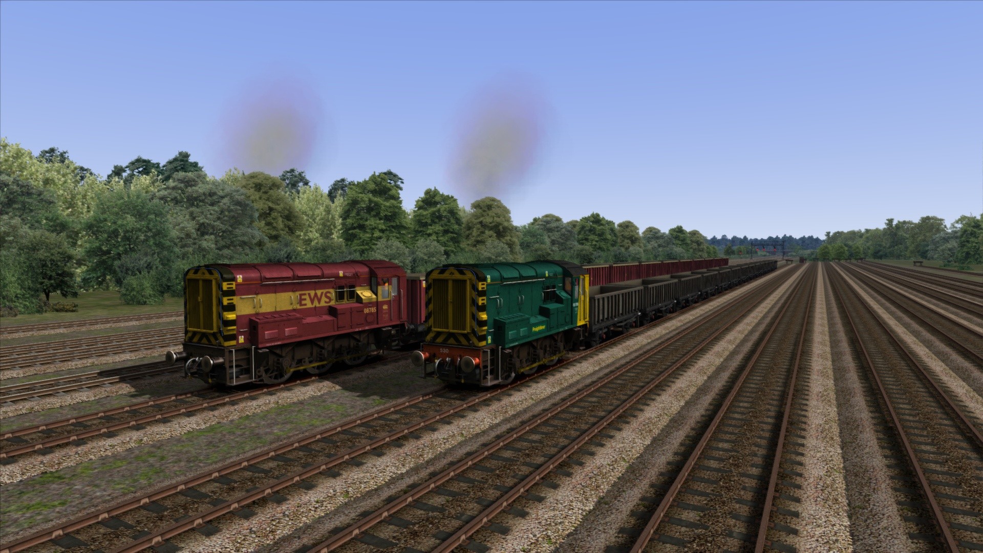 Train Simulator: EWS &amp; Freightliner Class 08s Loco Add-On