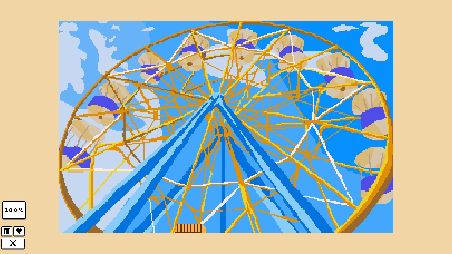 Coloring Pixels: Amusement Park Pack