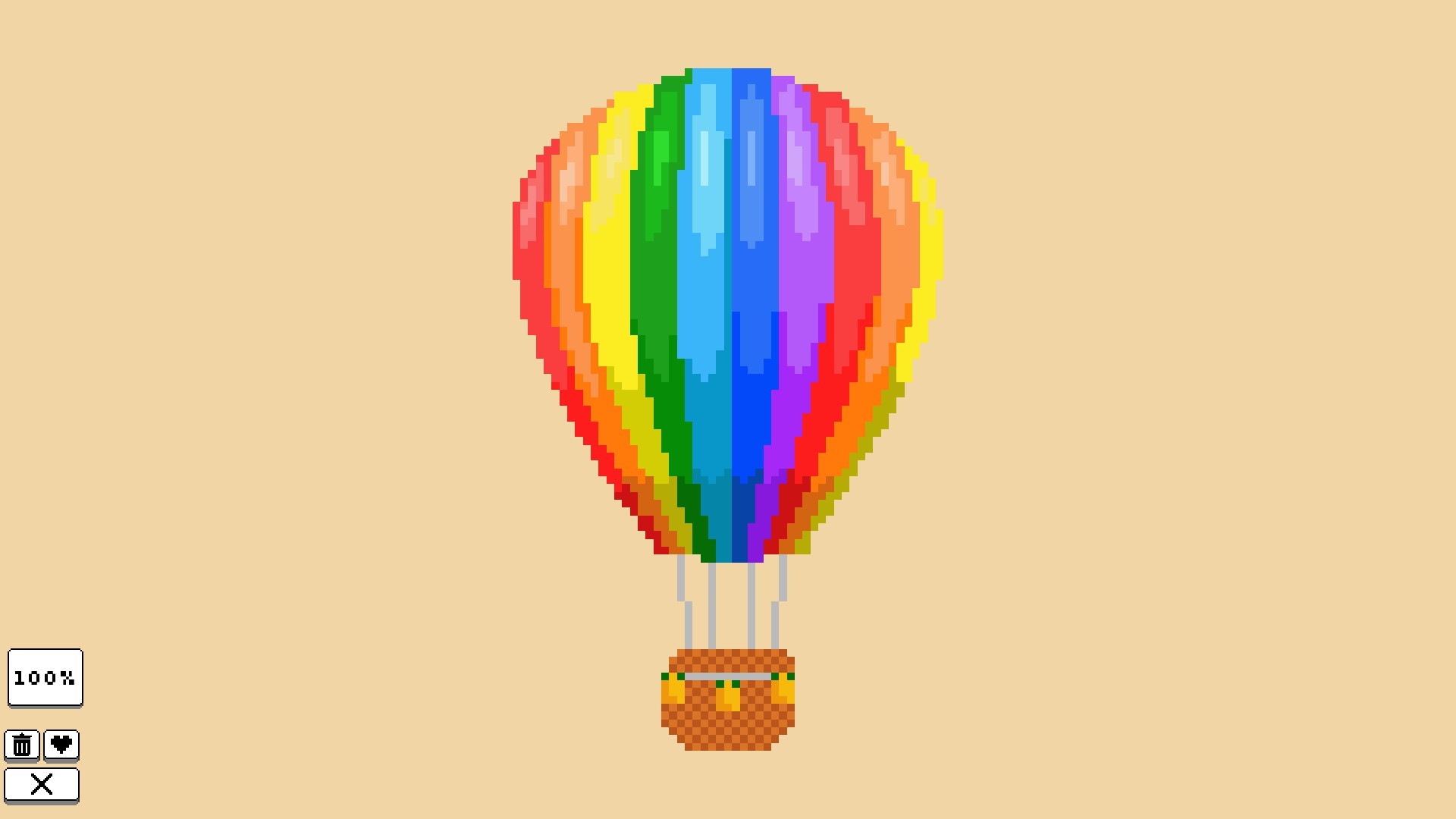 Coloring Pixels: Amusement Park Pack