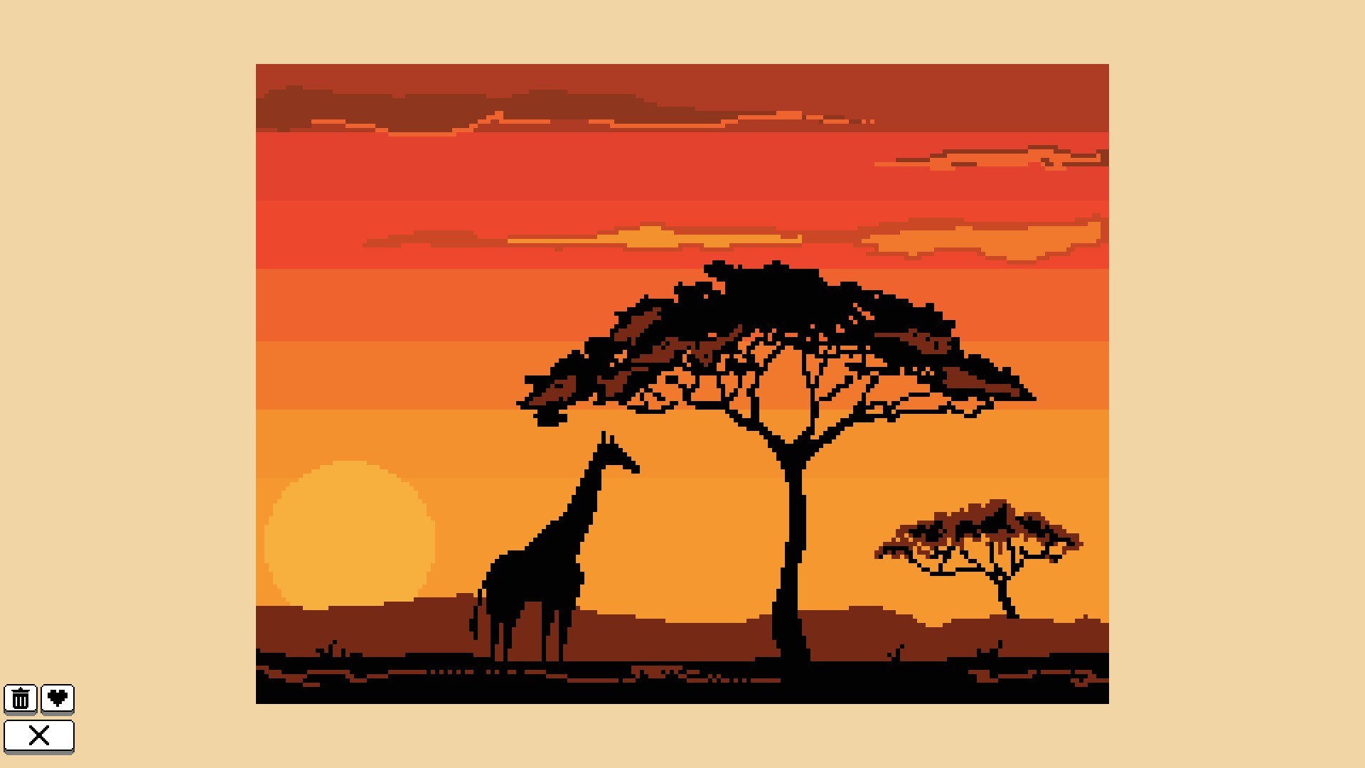 Coloring Pixels: Safari Pack