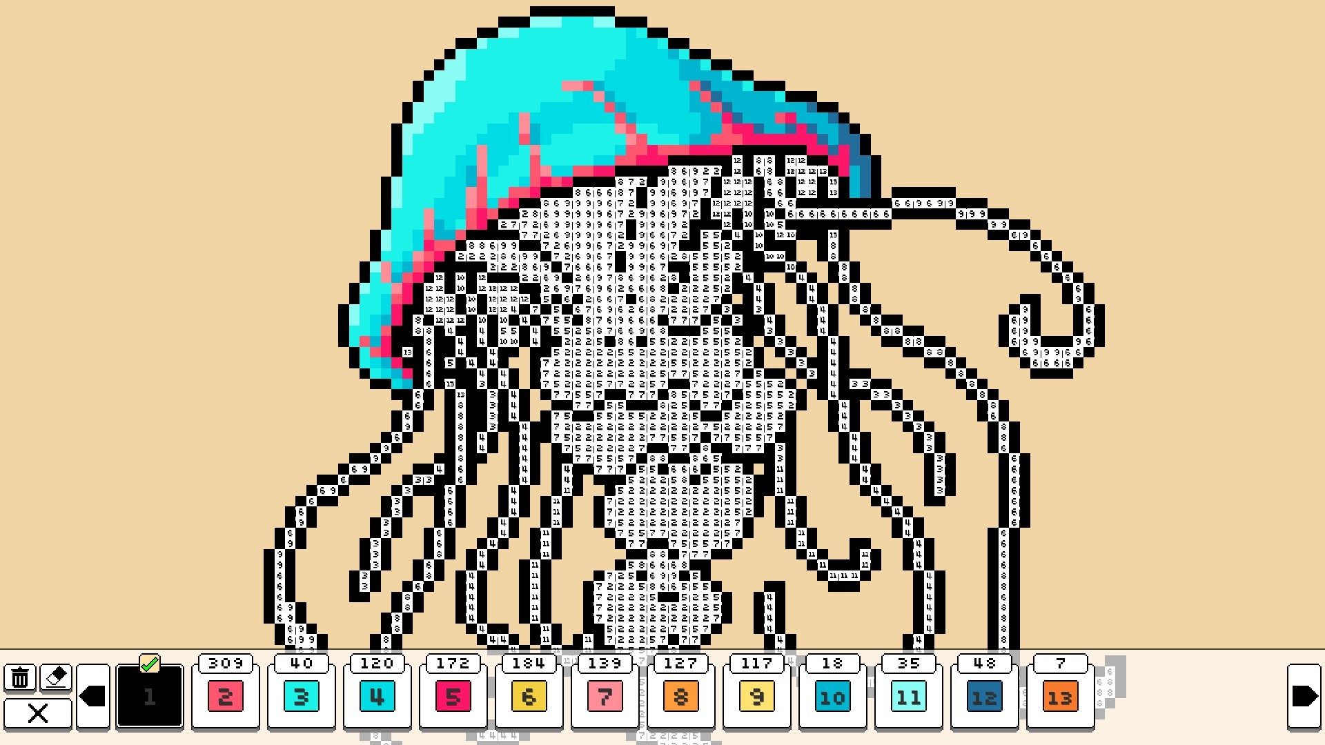Coloring Pixels: Marine Life Pack