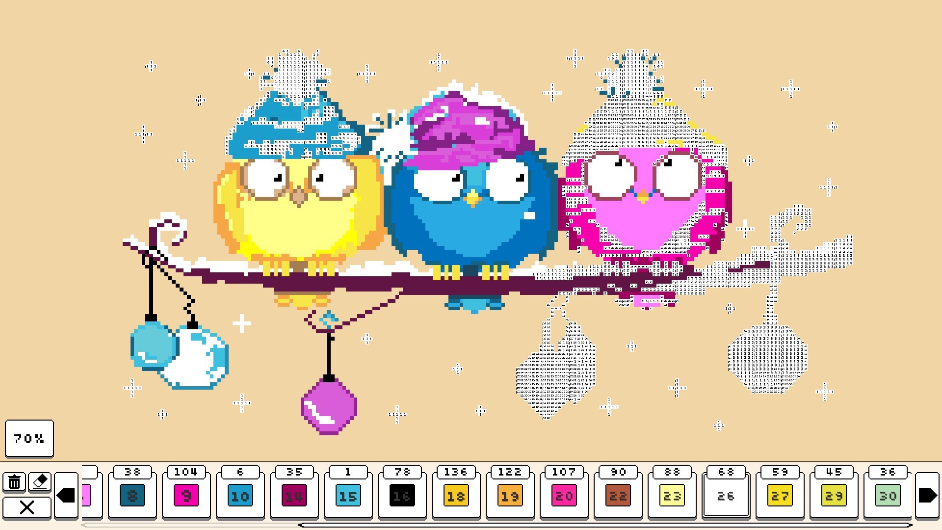 Coloring Pixels: Advent 2 Pack
