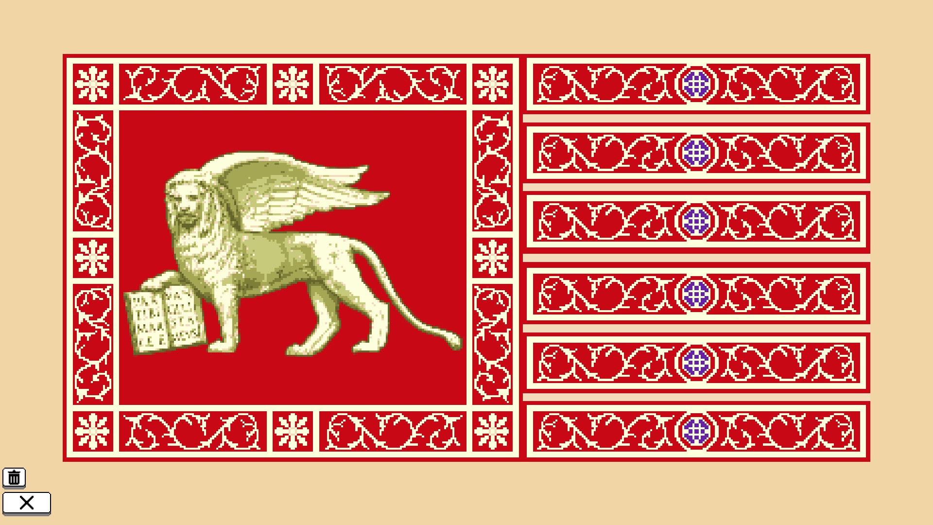 Coloring Pixels: Flag Pack