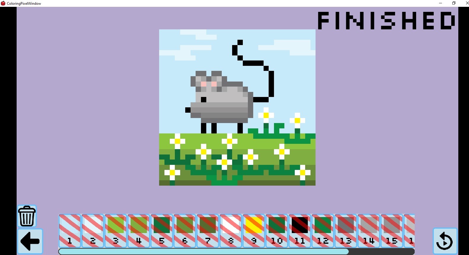 Infinity Coloring Pixel