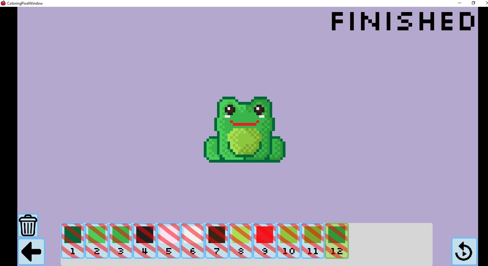 Infinity Coloring Pixel