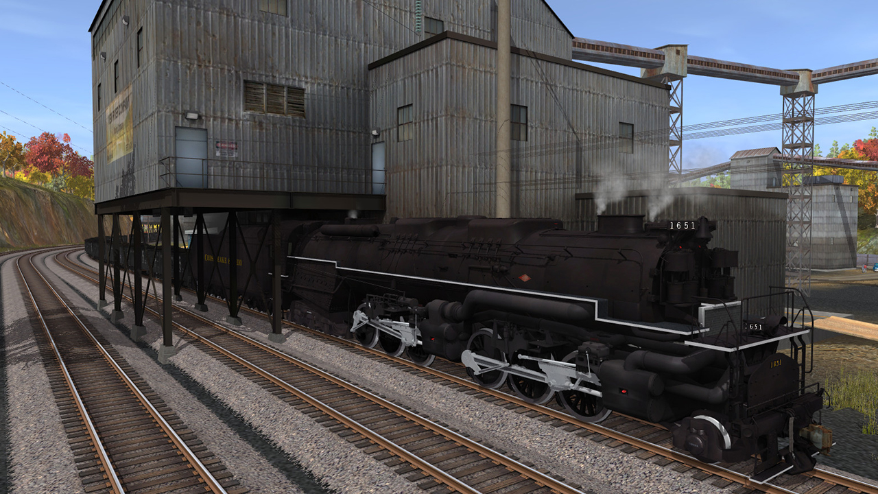 Trainz: A New Era – C&amp;O 2-6-6-6 H8: New River Mining Coal Run