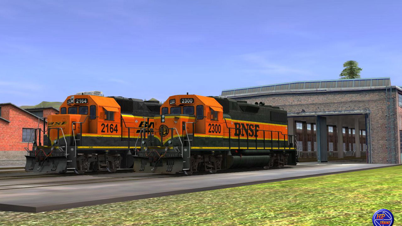 Trainz: A New Era – BNSF GP38-2 Pumpkins 2 Pack