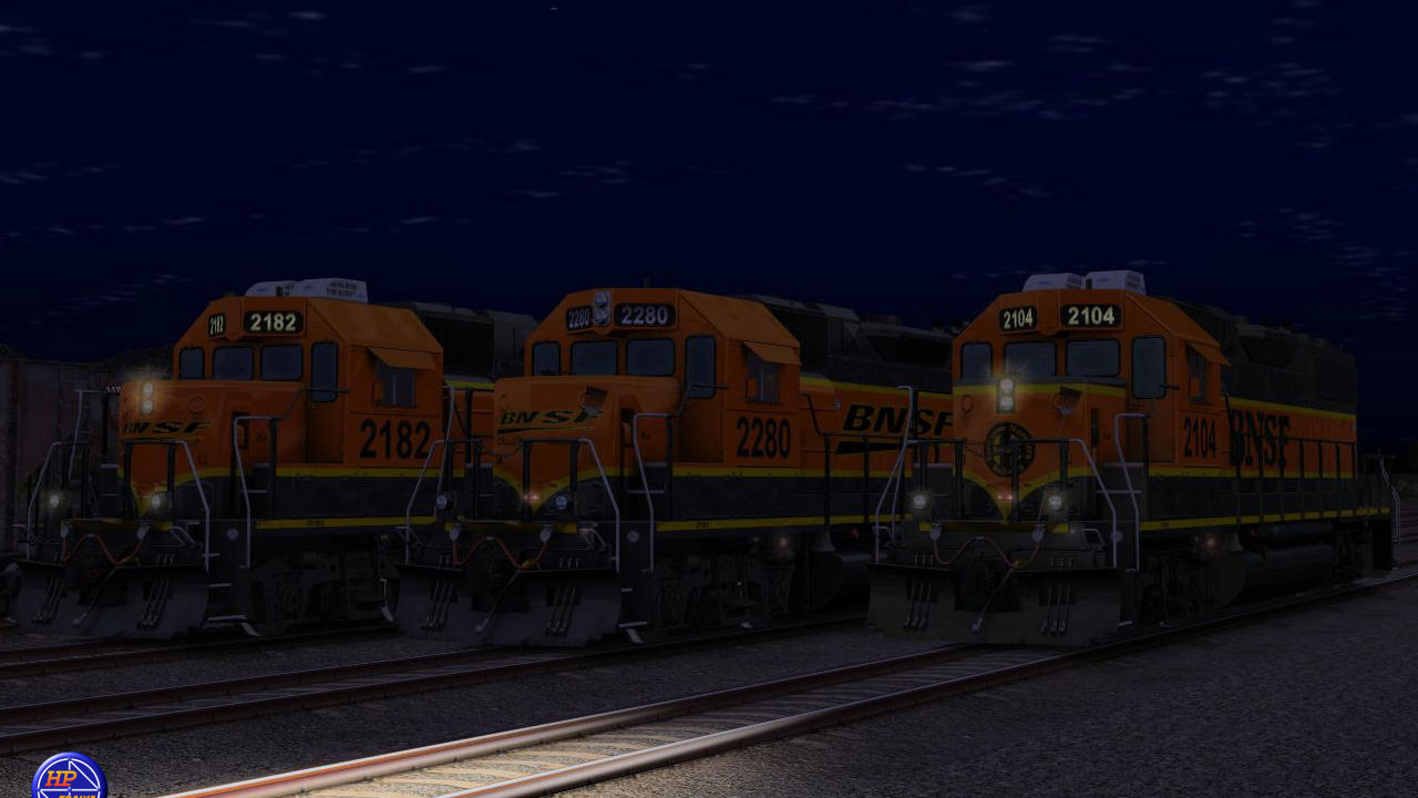 Trainz: A New Era – BNSF GP38-2 Pumpkins 2 Pack