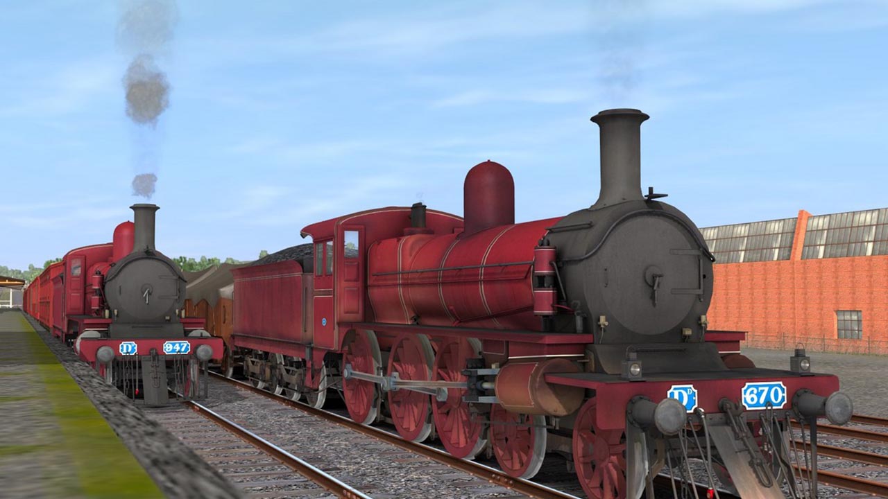 Trainz: A New Era – Victorian Railways Type 4 DD Class Pack: Canadian Red