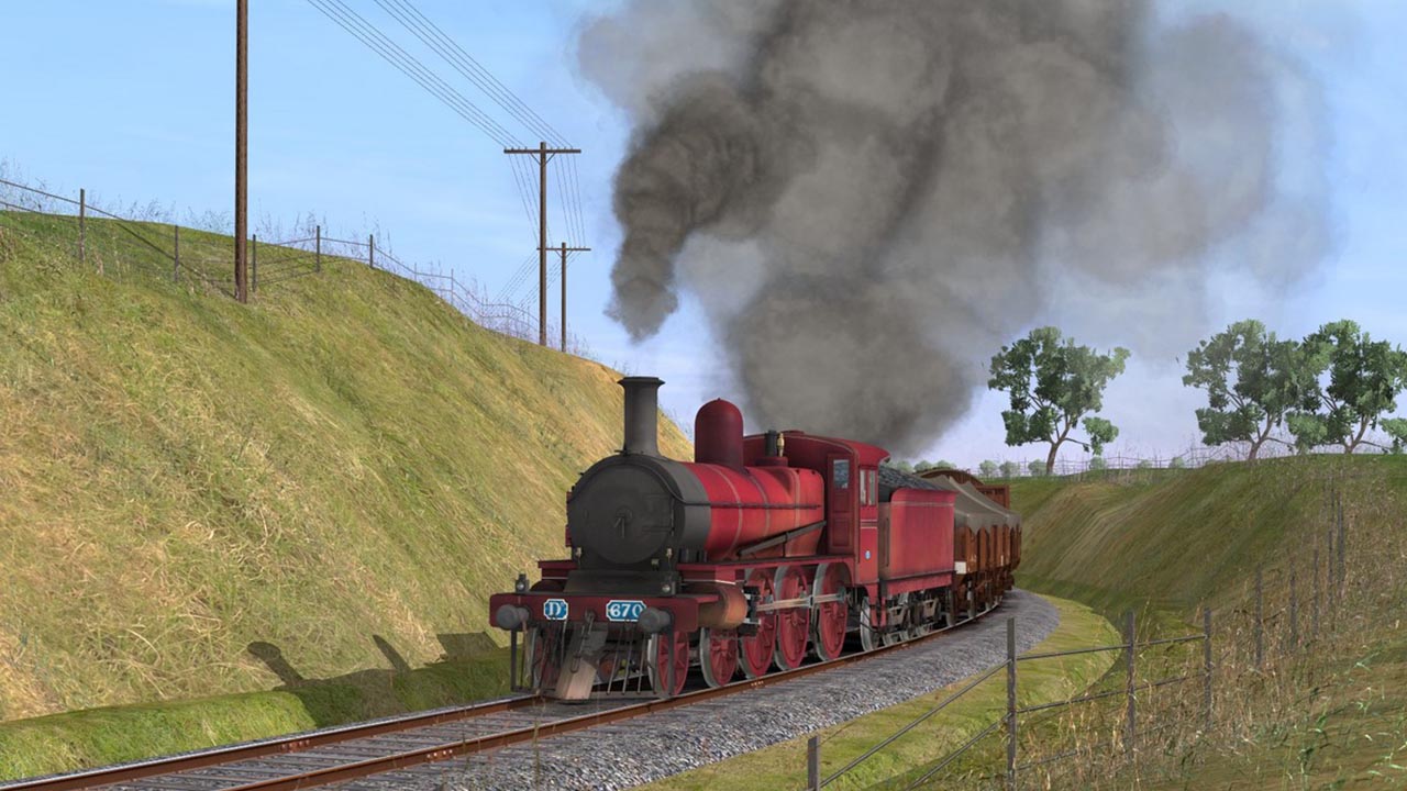 Trainz: A New Era – Victorian Railways Type 4 DD Class Pack: Canadian Red