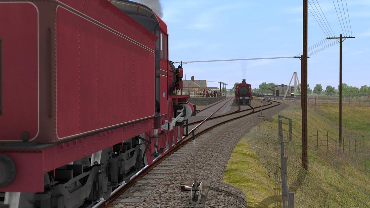 Trainz: A New Era – Victorian Railways Type 4 DD Class Pack: Canadian Red