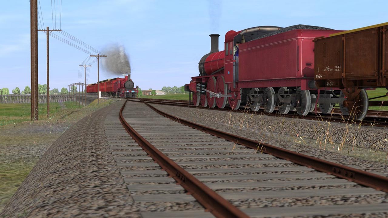 Trainz: A New Era – Victorian Railways Type 4 DD Class Pack: Canadian Red