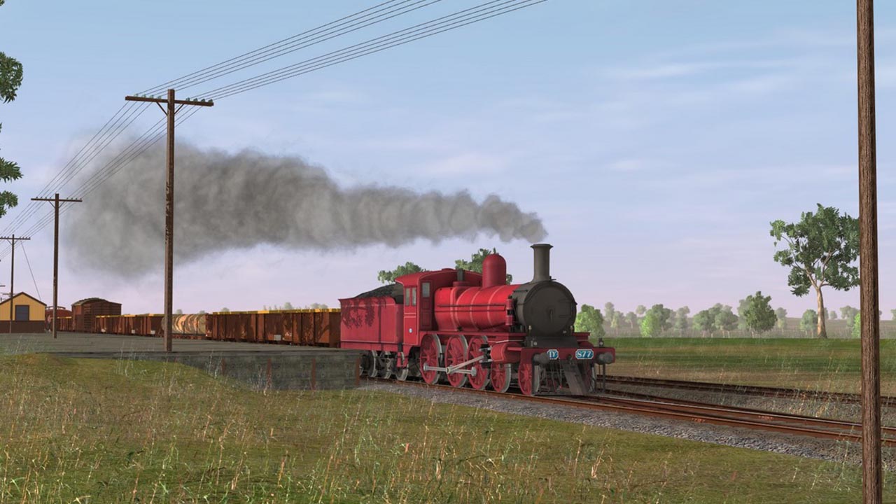 Trainz: A New Era – Victorian Railways Type 4 DD Class Pack: Canadian Red
