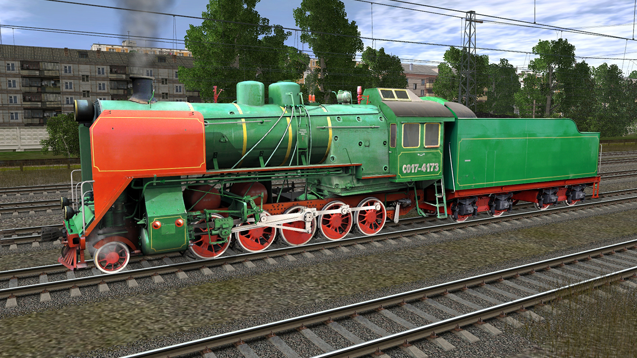 Trainz: A New Era – CO17-4173 Russian Loco and Tender
