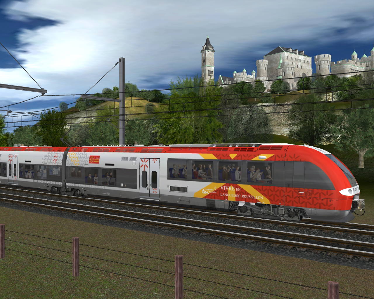 Trainz Simulator 12: SNCF – AGC Languedoc