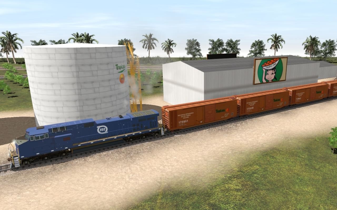 Trainz Railroad Simulator 2019: Florida Rail Road Museum Model Railroad