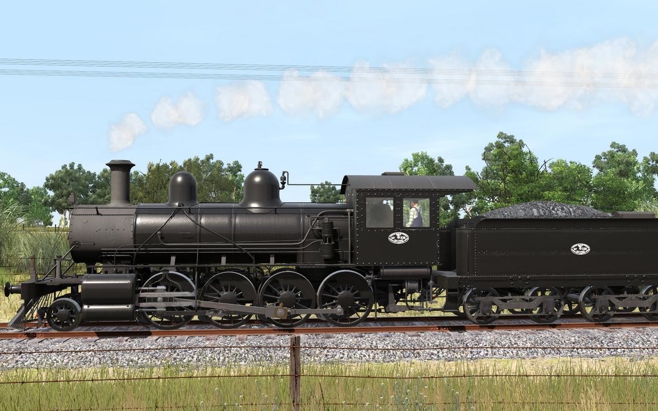 Trainz Railroad Simulator 2019: Victorian Railways V Class FL Black